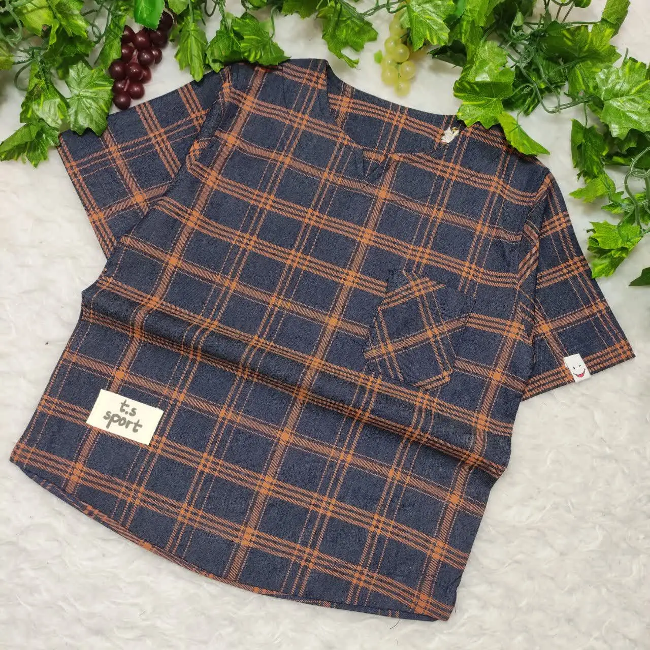 تیشرت پرطرفدار و محبوب یقه کوبایی خنک و شیک😍
