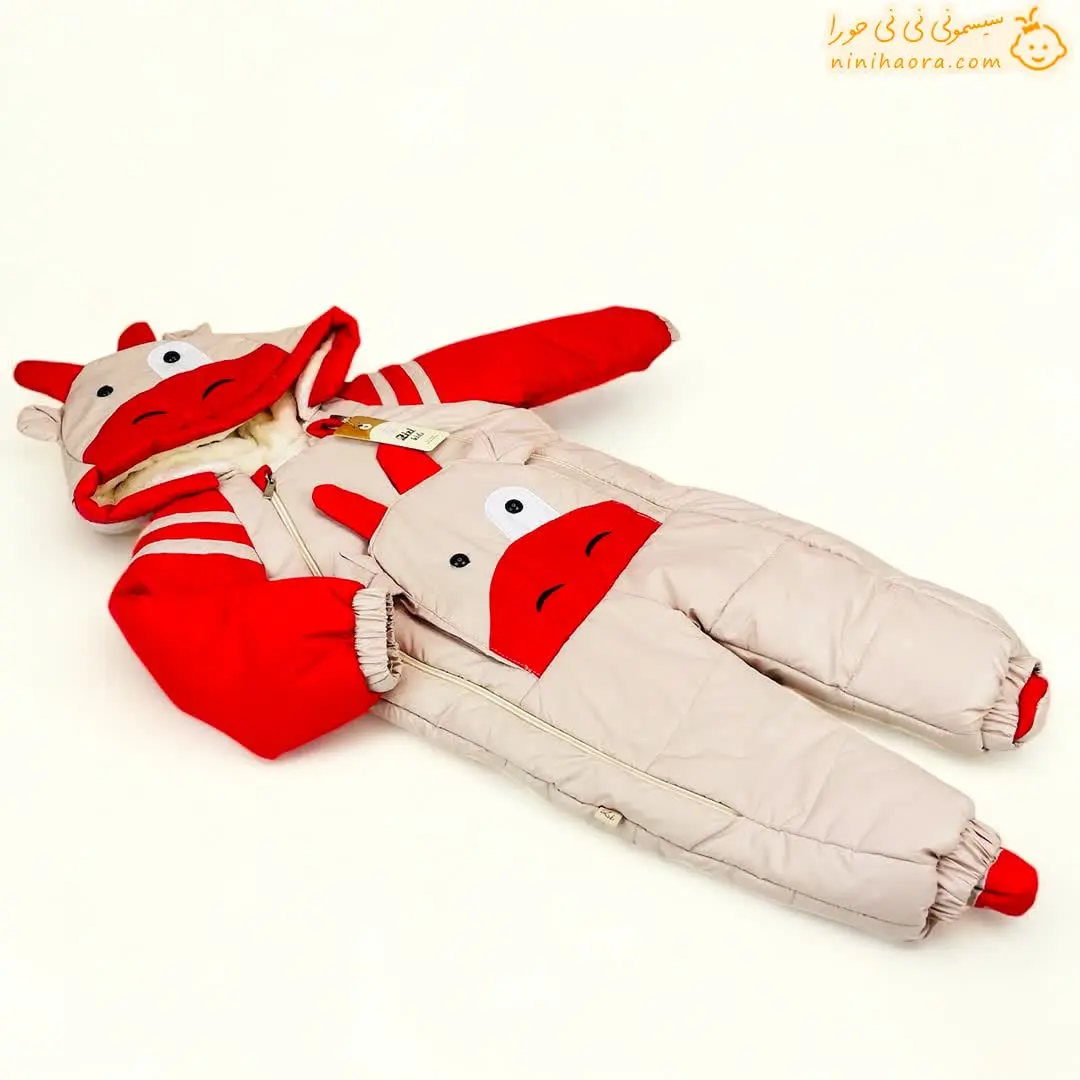 سرهمی شمعی داخل خز طرح گاو