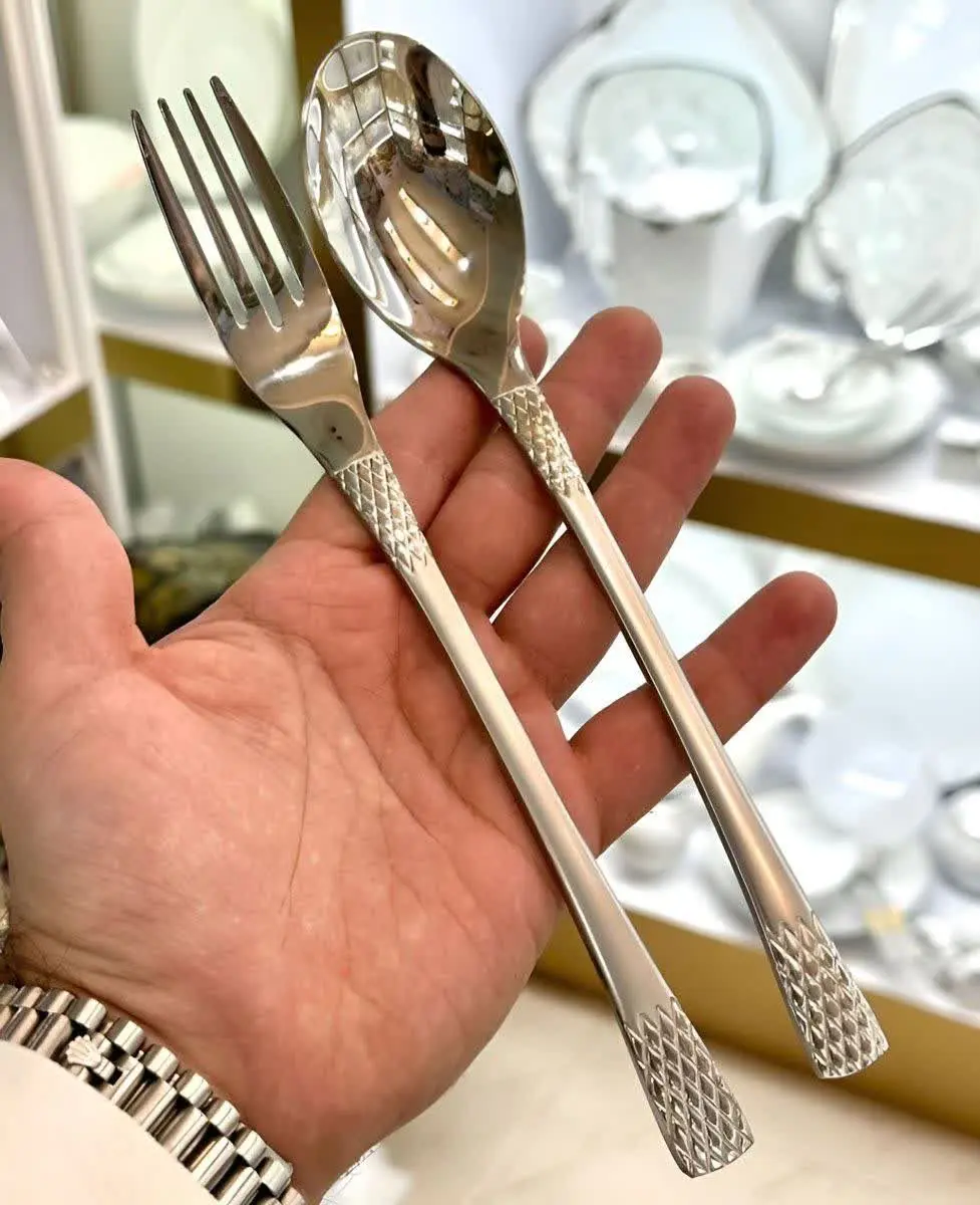 💓💓توضیحات 💓 #سرویس قاشق یونیک المان ضخیم 
