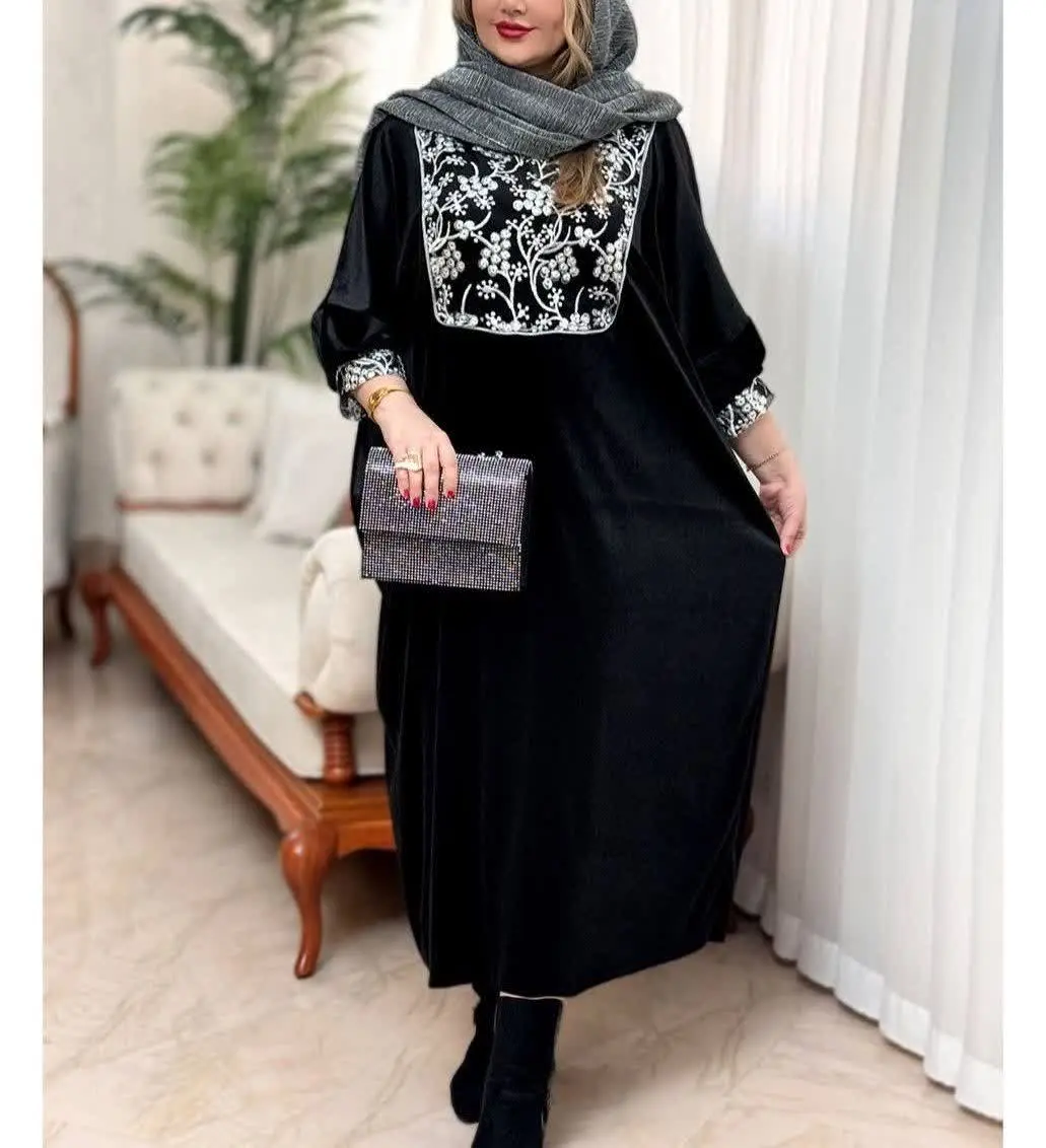 ✔️مانتو عبایی مدل نارگل
