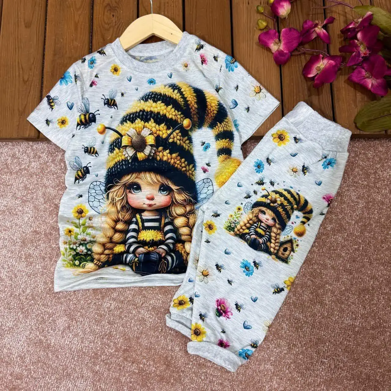 💞 ست دخترانه فانتزی زنبوری 💞
