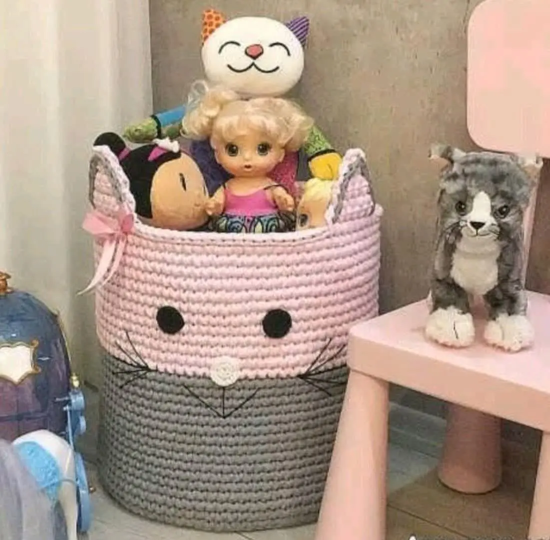 #سبدنظم‌دهنده اسباب بازی مناسب برای اتاق گل دخترا و گل پسرا😍
