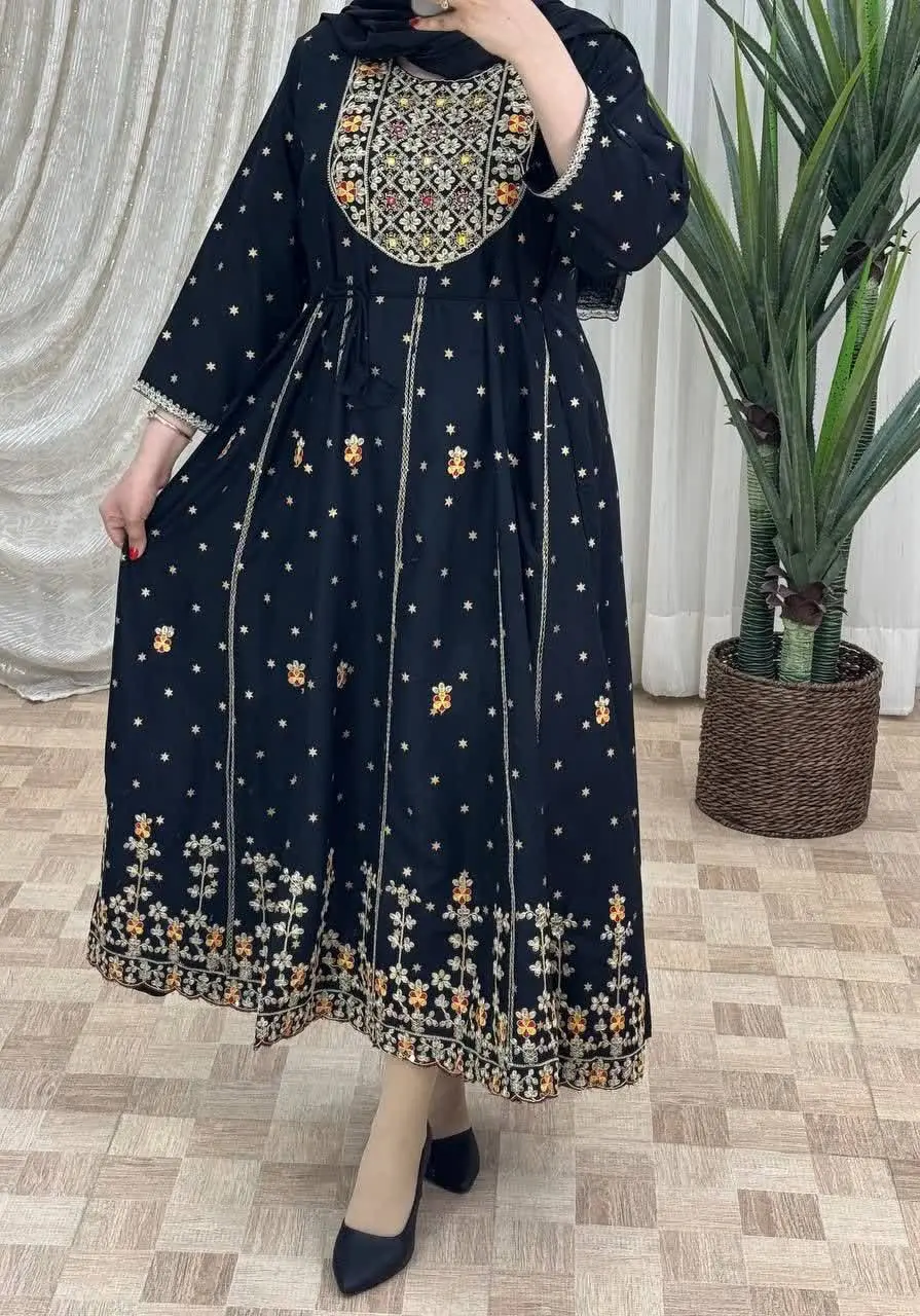 ▪️نام: پیراهن سوزندوزی اورجینال بانو گل
