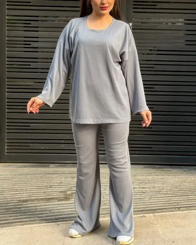 🧵🪡ست بلوز شلوار درفام 
