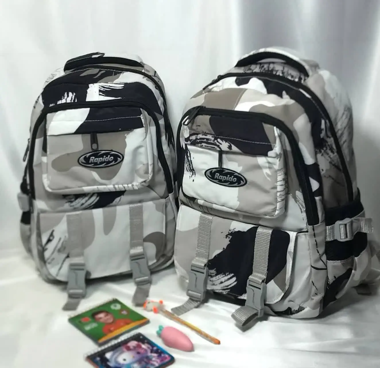 💜کوله پشتی مدرسه ای پلنگی💜