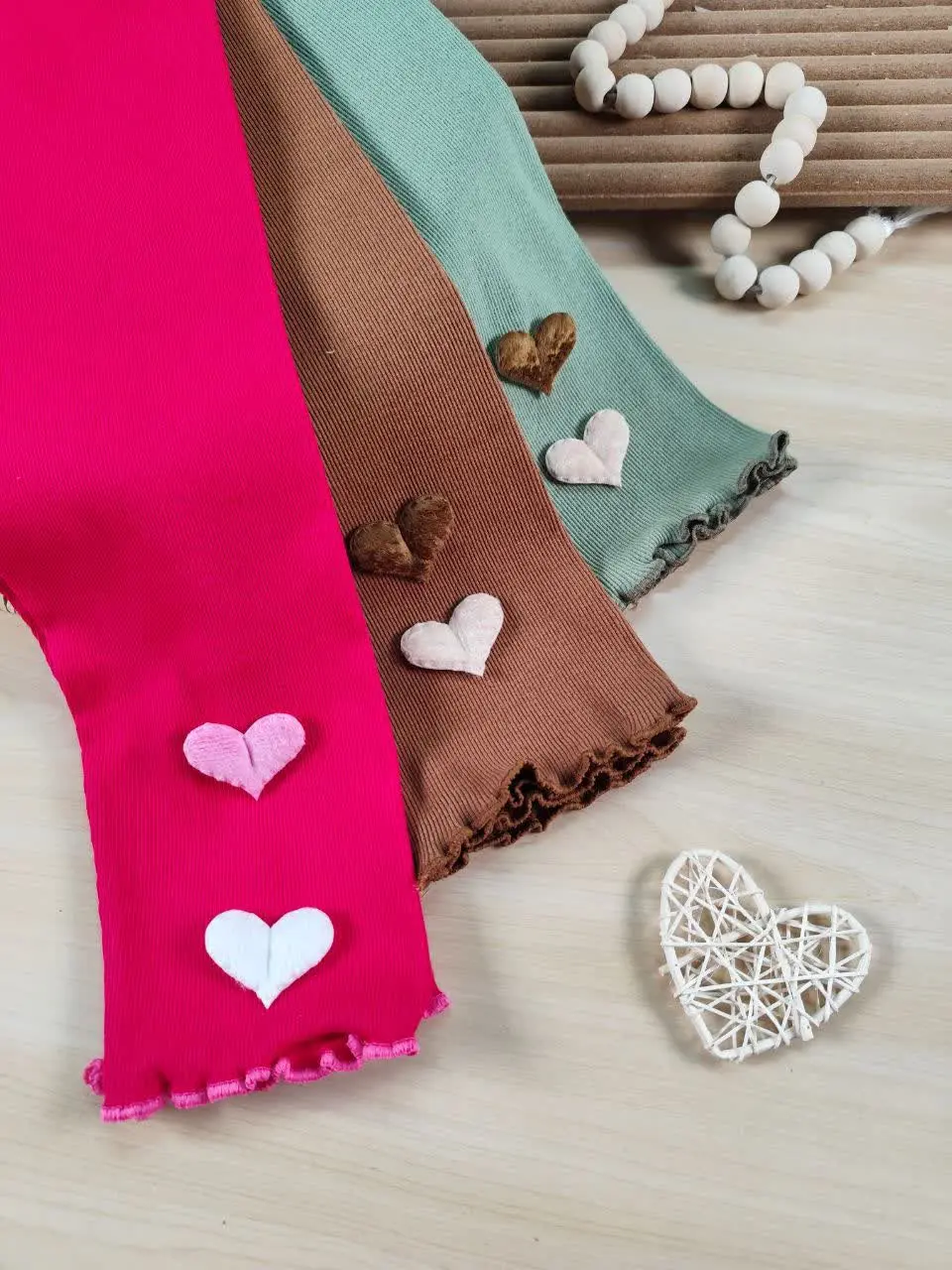 شلوار دو قلب برجسته