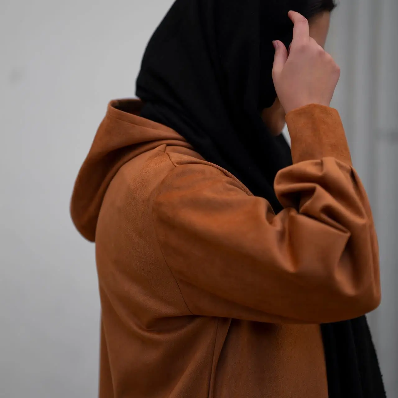 ❄️مانتو کفتان کلاه دار❄️