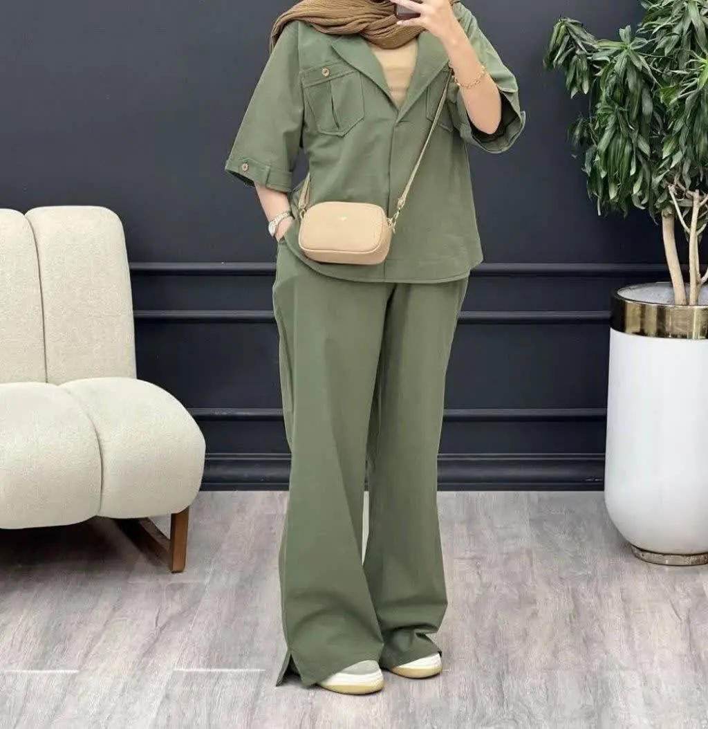 🖋نام: ست شومیز و شلوار مهدیس
