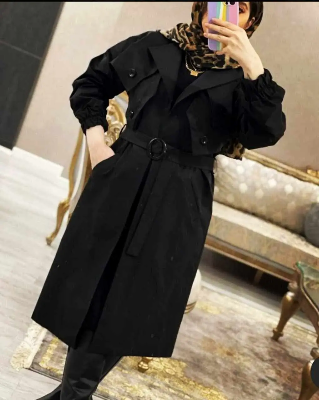 👚نام: پالتو بارونی ثمر
