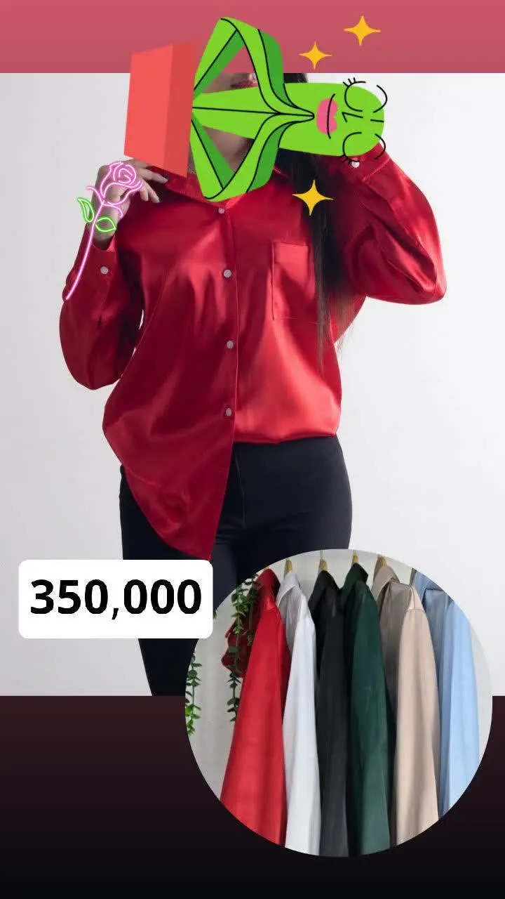 🌹شومیز ساتن اعلا 
