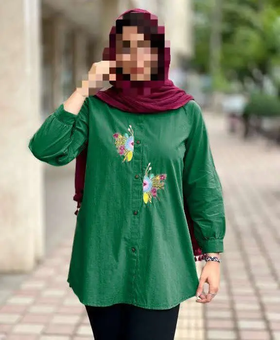 نام: شومیز مانتویی تیارا
