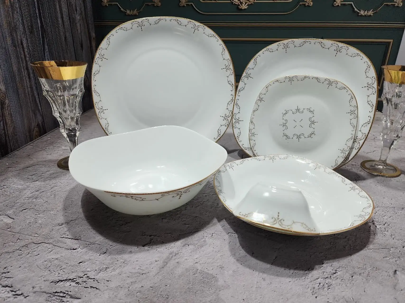 🍽 سرویس ۲۶ پارچه ۶نفره غداخوری
