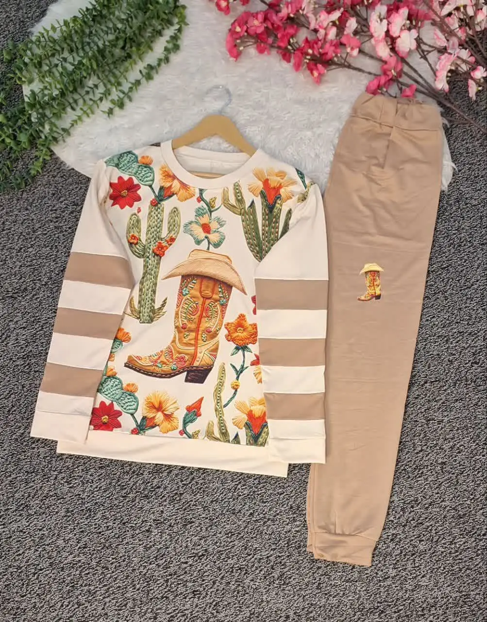 🖋نام: ست بلوز شلوار کاکتوس ۲