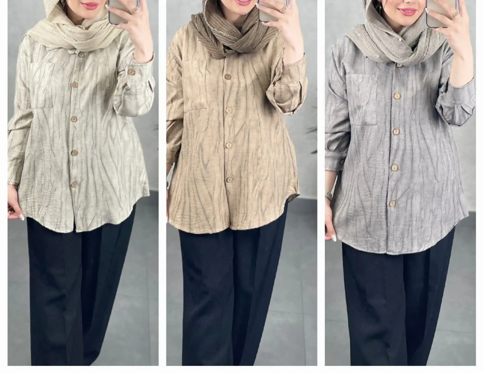 🛍نام: تونیک مانتویی زبرا🍃
