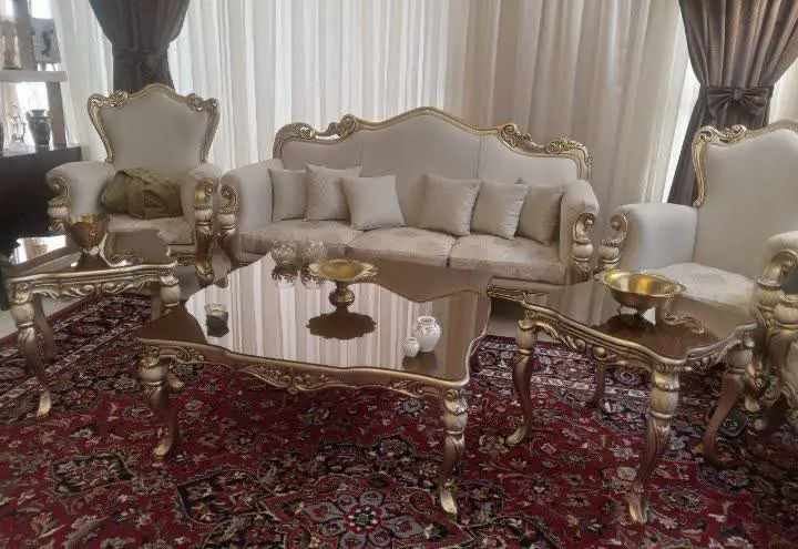 مبل ۹ نفره کار مبلمان اشرافی