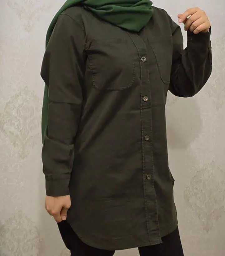 ✅ مانتو کتان لی