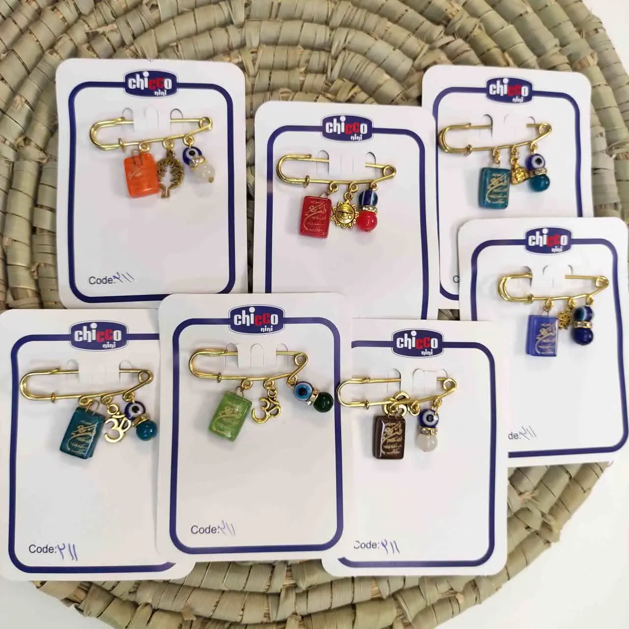 سنجاق چشم و نظر کد ۶۱۲۰۰۱ 
