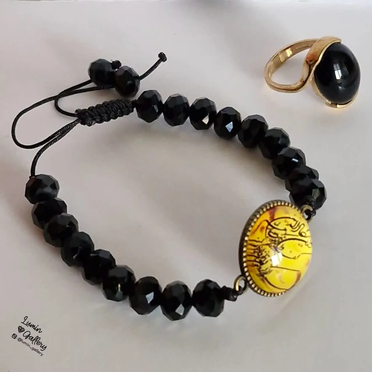 ست انگشتر و دستبند مخصوص محرم رسید🖤
