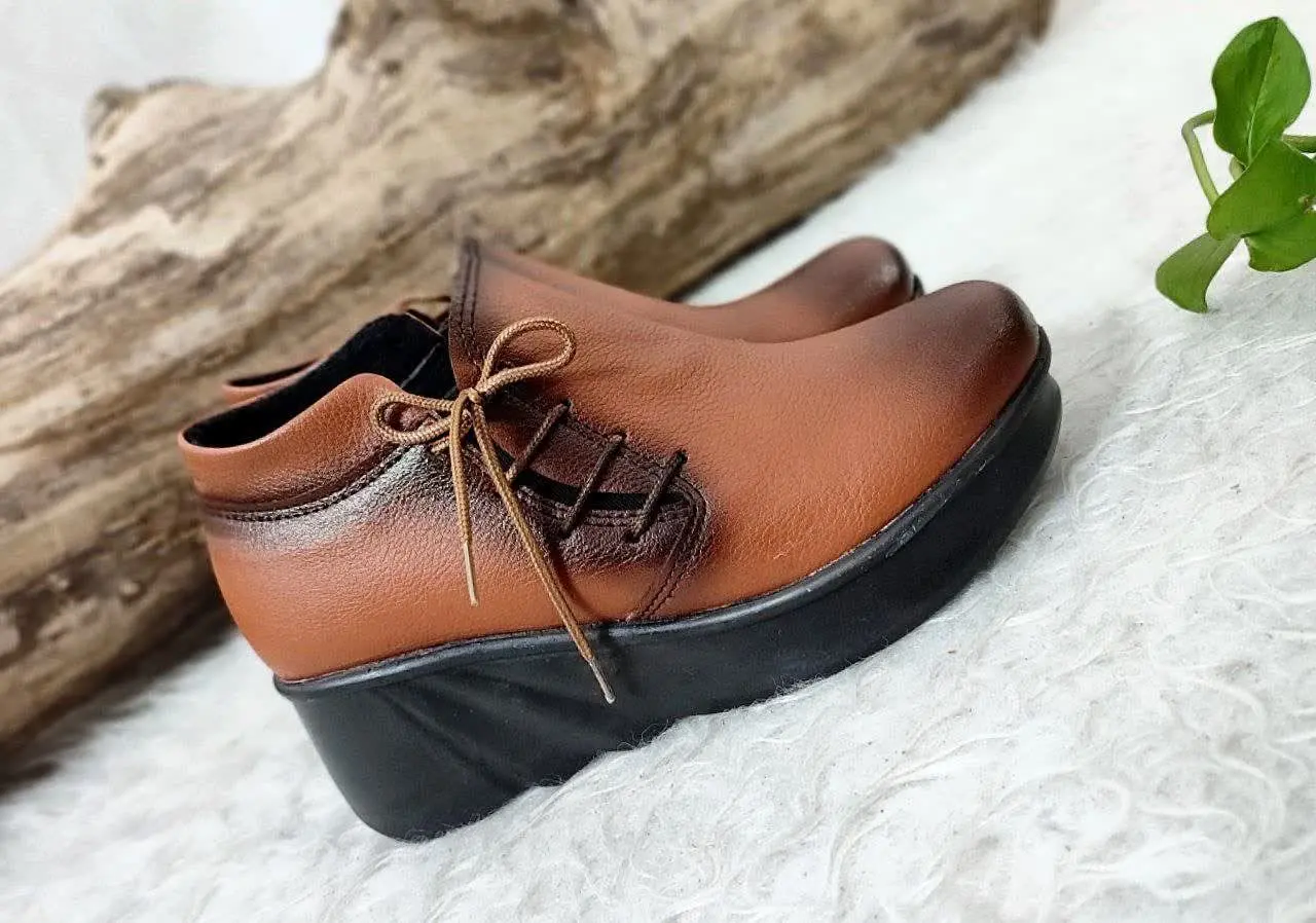 👠 کفش طبی لژدار مدل بغل بندی صدفی💠
