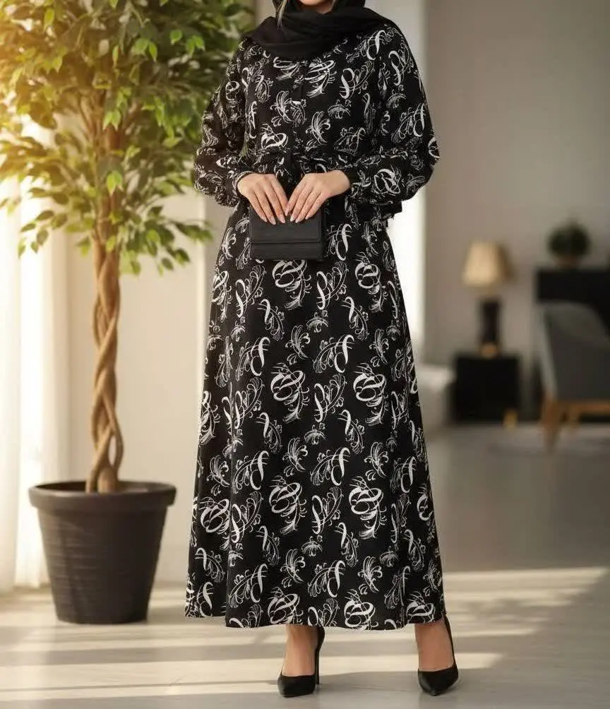 پیراهن الیزه جلو دکمه 👌