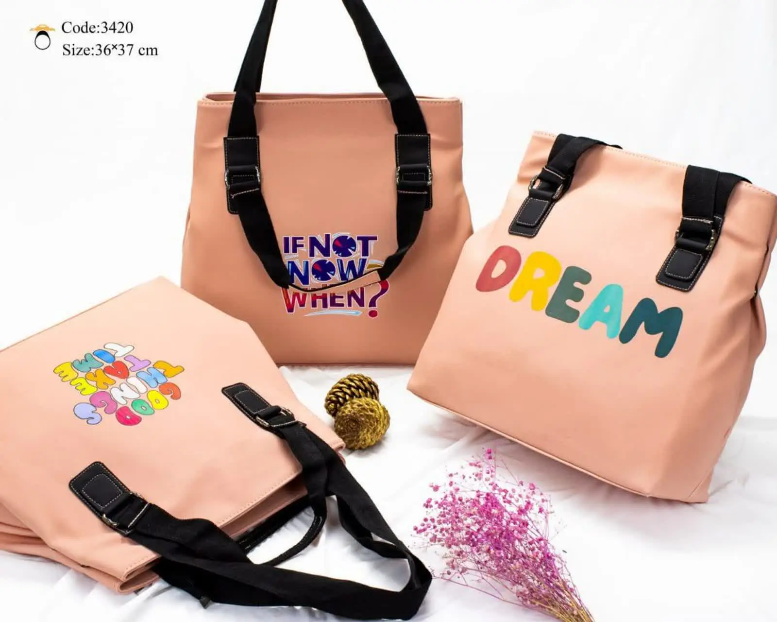 #زنانه دو دسته نانسی چاپی
