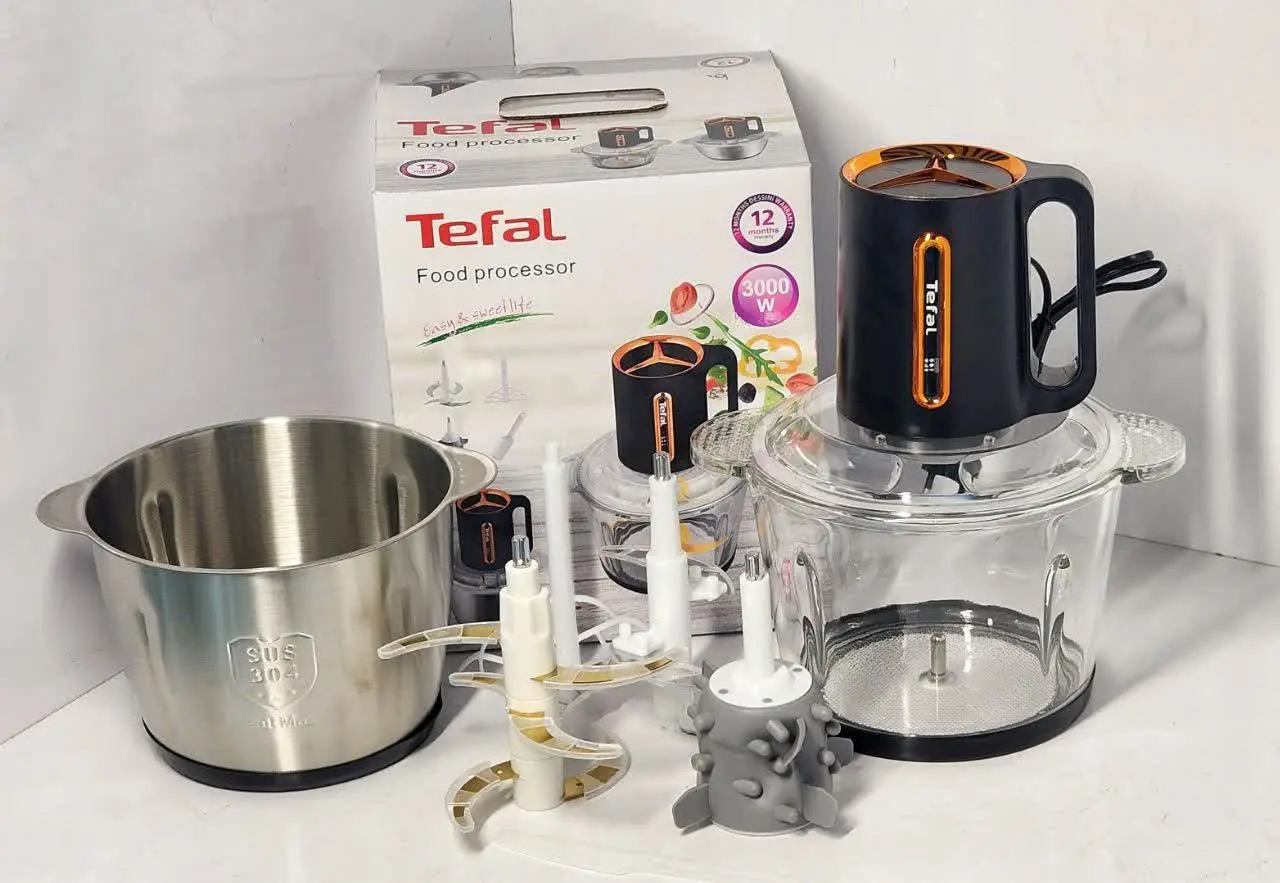 #خردکن و غذاساز ۲قلو Tefal🍓
