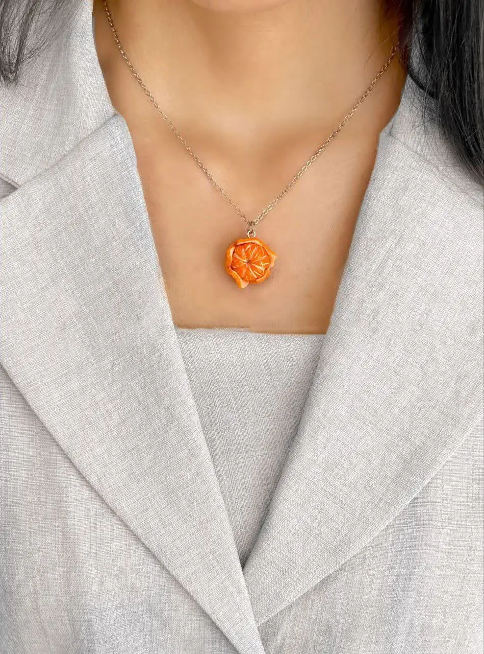 گردنبند نارنگی یه تیکه از ح...