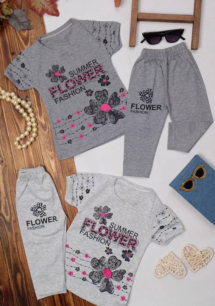 🇮🇷🇮🇷🇮🇷تیشرت شلوارک گل‌ها
