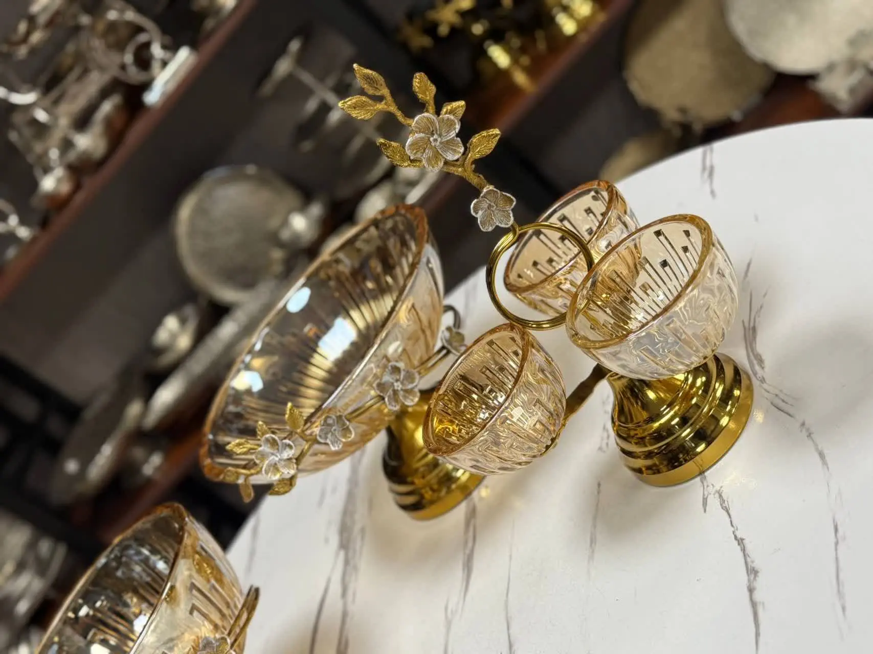 ‍‍سرویس ۵ تکه بلور پیانو