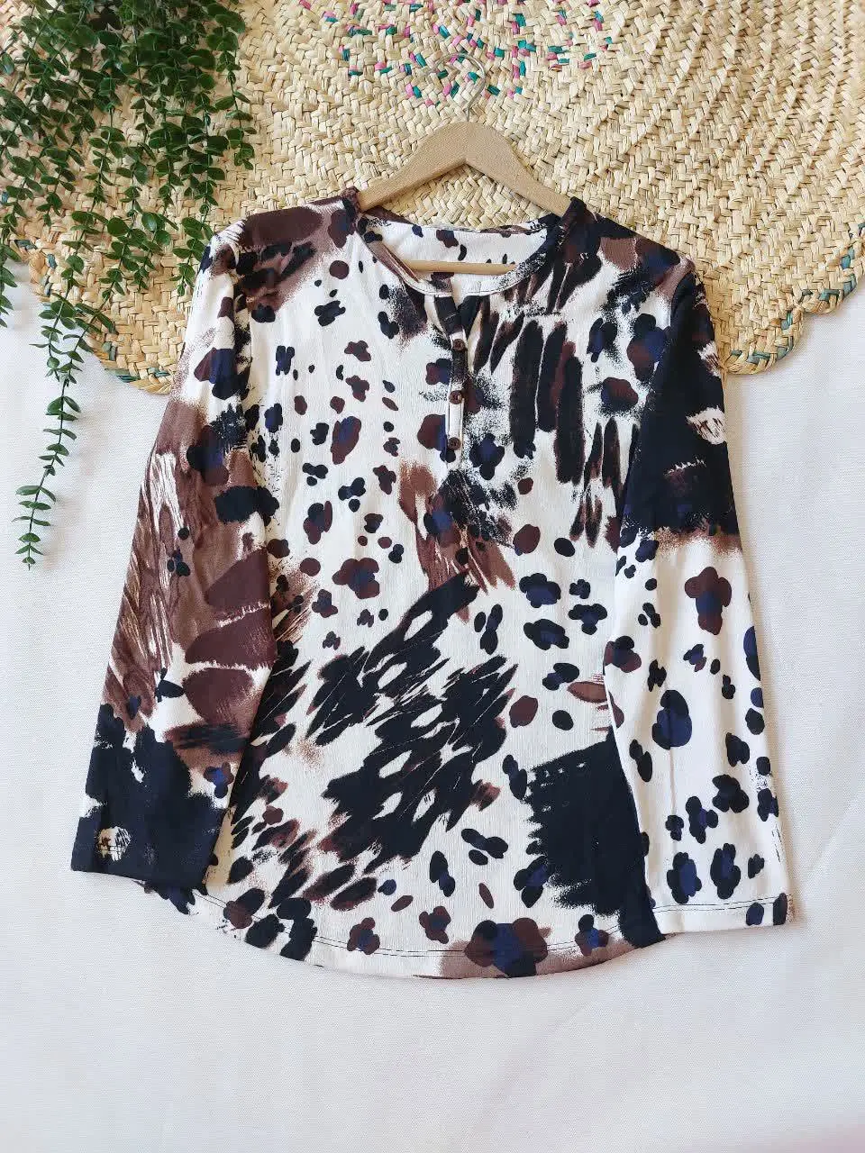 ✅بلوز موهر ژاکلین😍💗