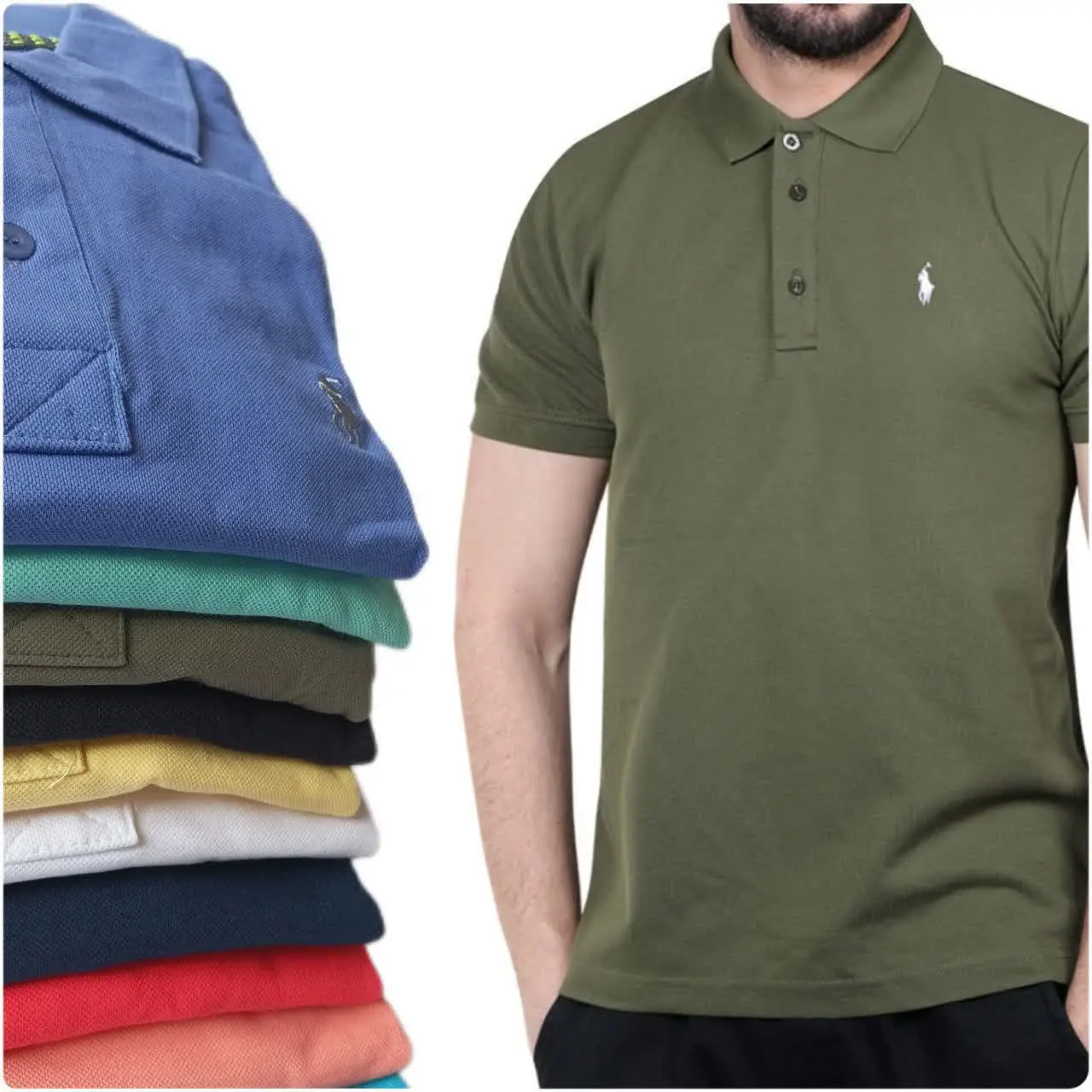 ⭕️تیشرت آستین کوتاه جودون پولو
