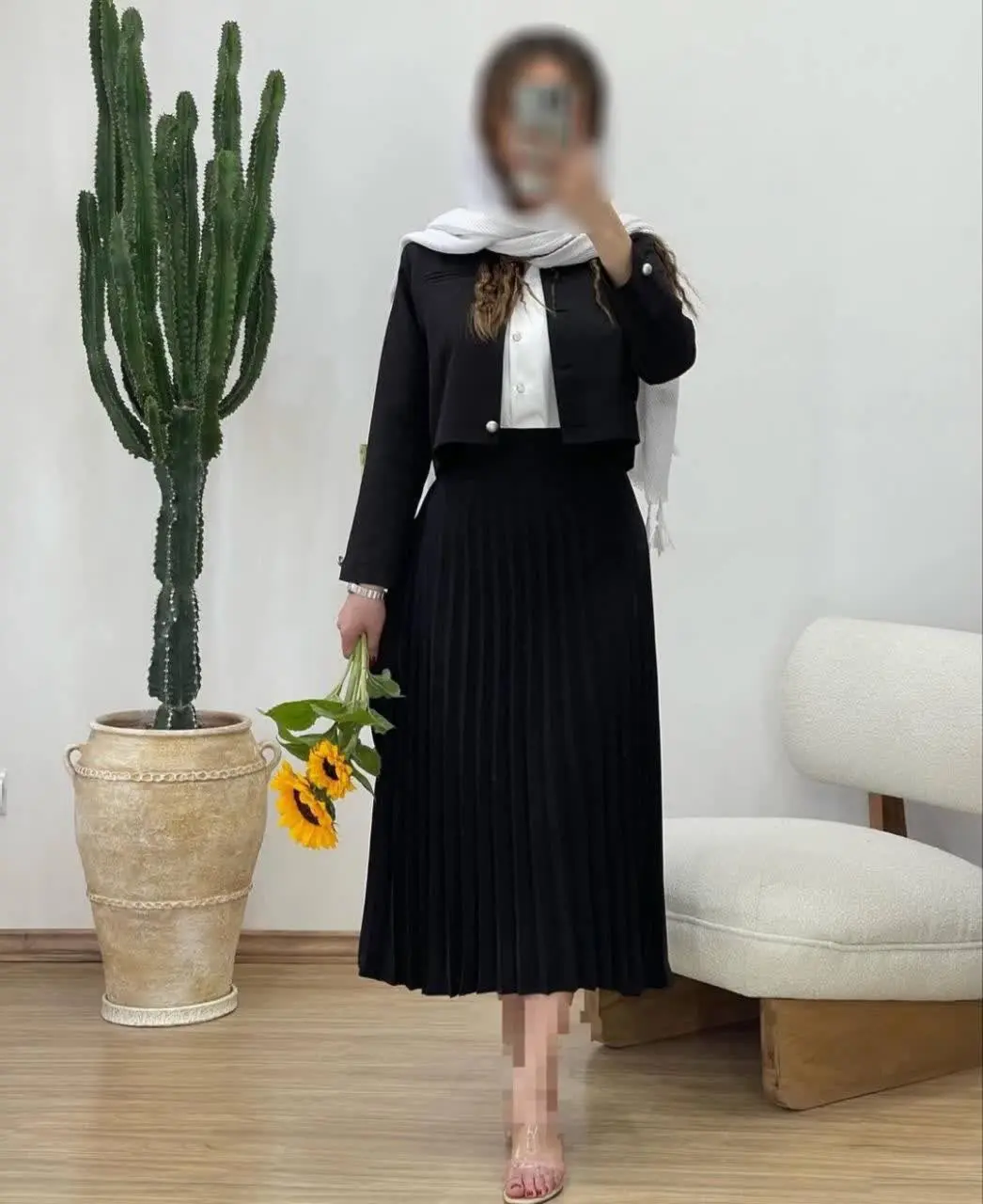 👚 نام: کت دامن پلیسه r
