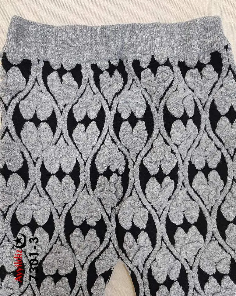 ✅شلوار لگ بافت سایز بزرگ آی...