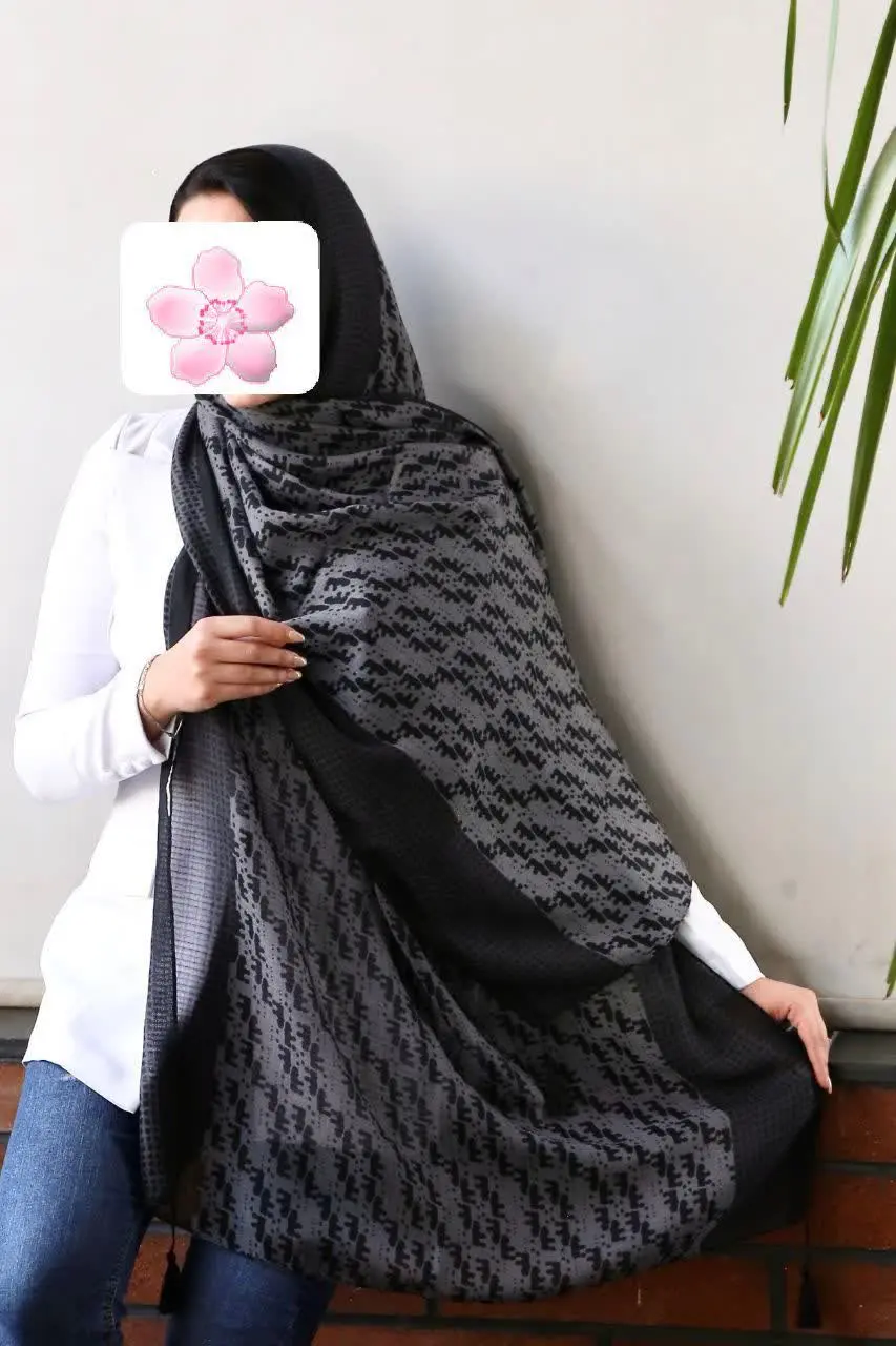 🌼شال نخی بهاره