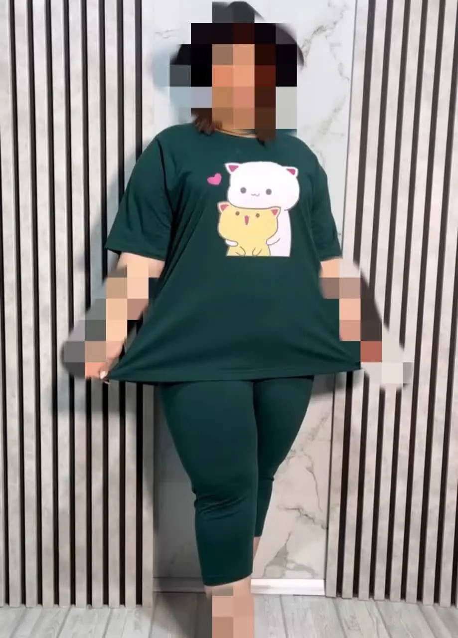 ببینید چه تیشرت شلوارک خوشگلی برامون رسیده 🥹
