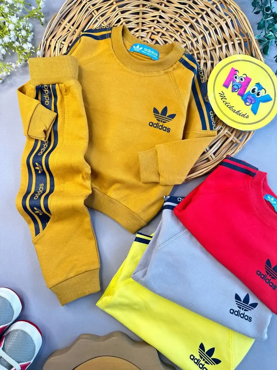 بلوز شلوار طرح آدیداس نوزاد...