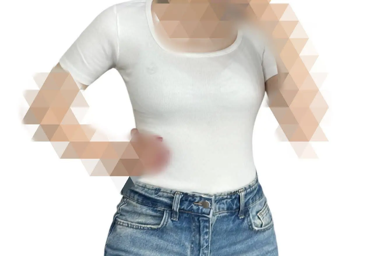 👚 کراپ استین کوتاه یقه خشتی 👚