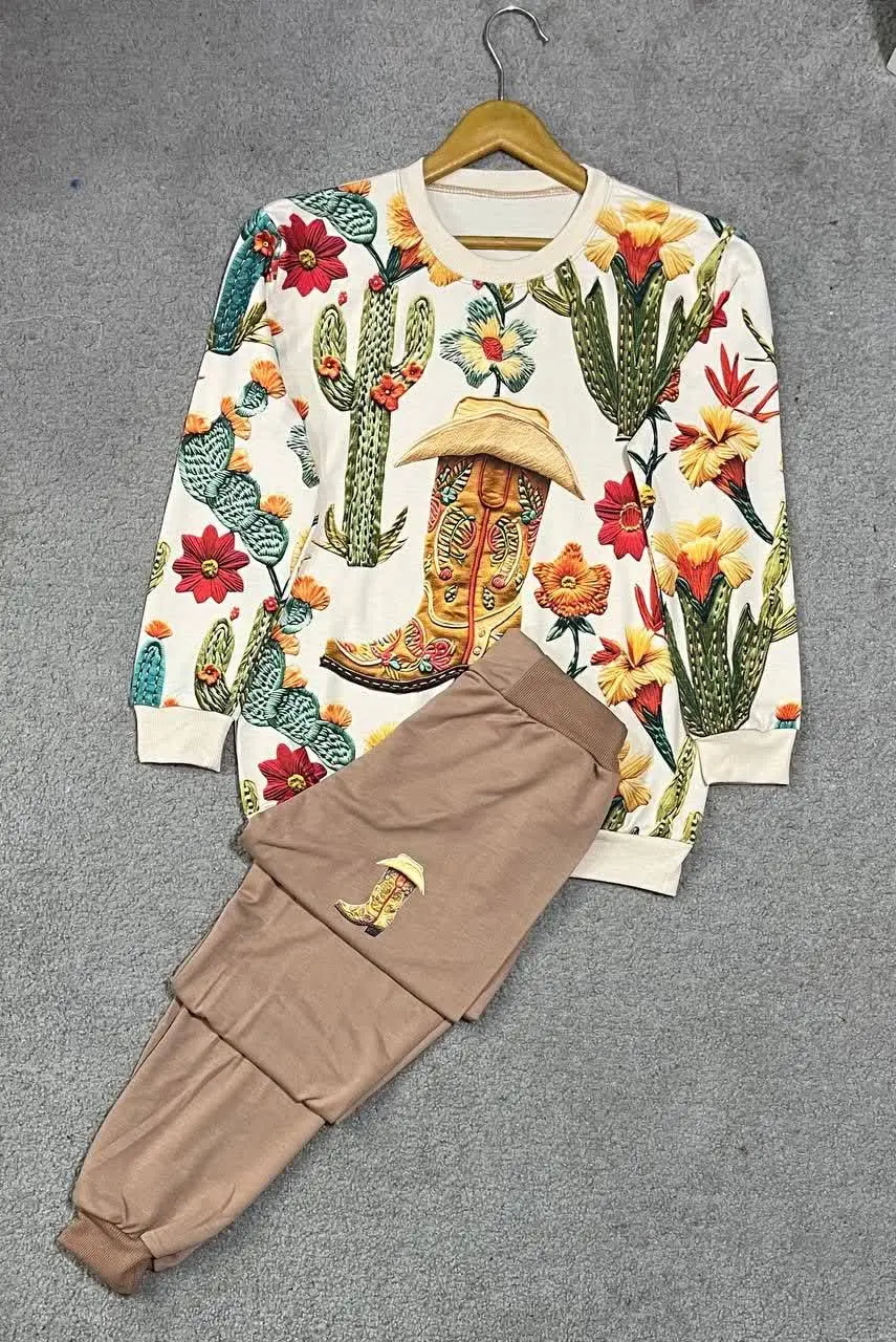 ☔️نام: ست بلوز شلوار کاکتوس ۲
