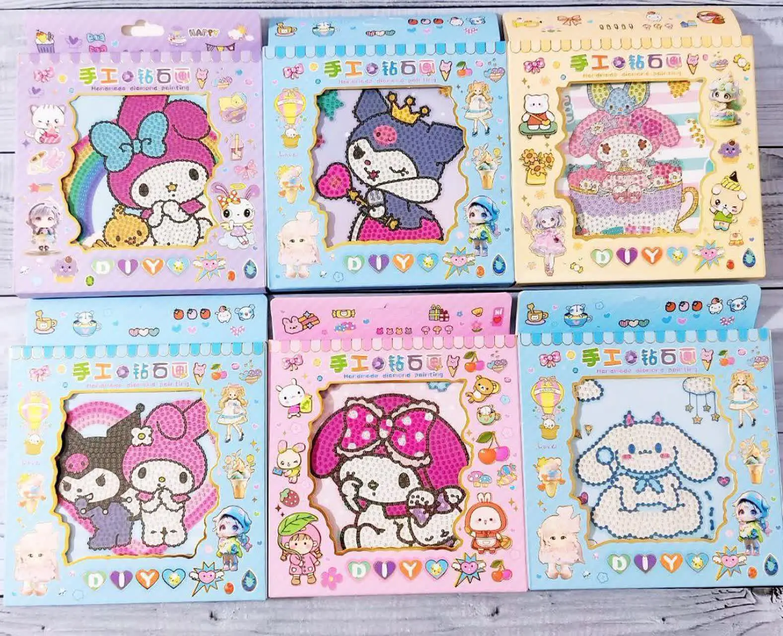 نقاشی الماسی قاب دار پایه دار😍
