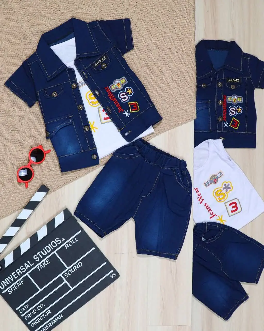 👫سه تیکه جین آبی S۳👫
