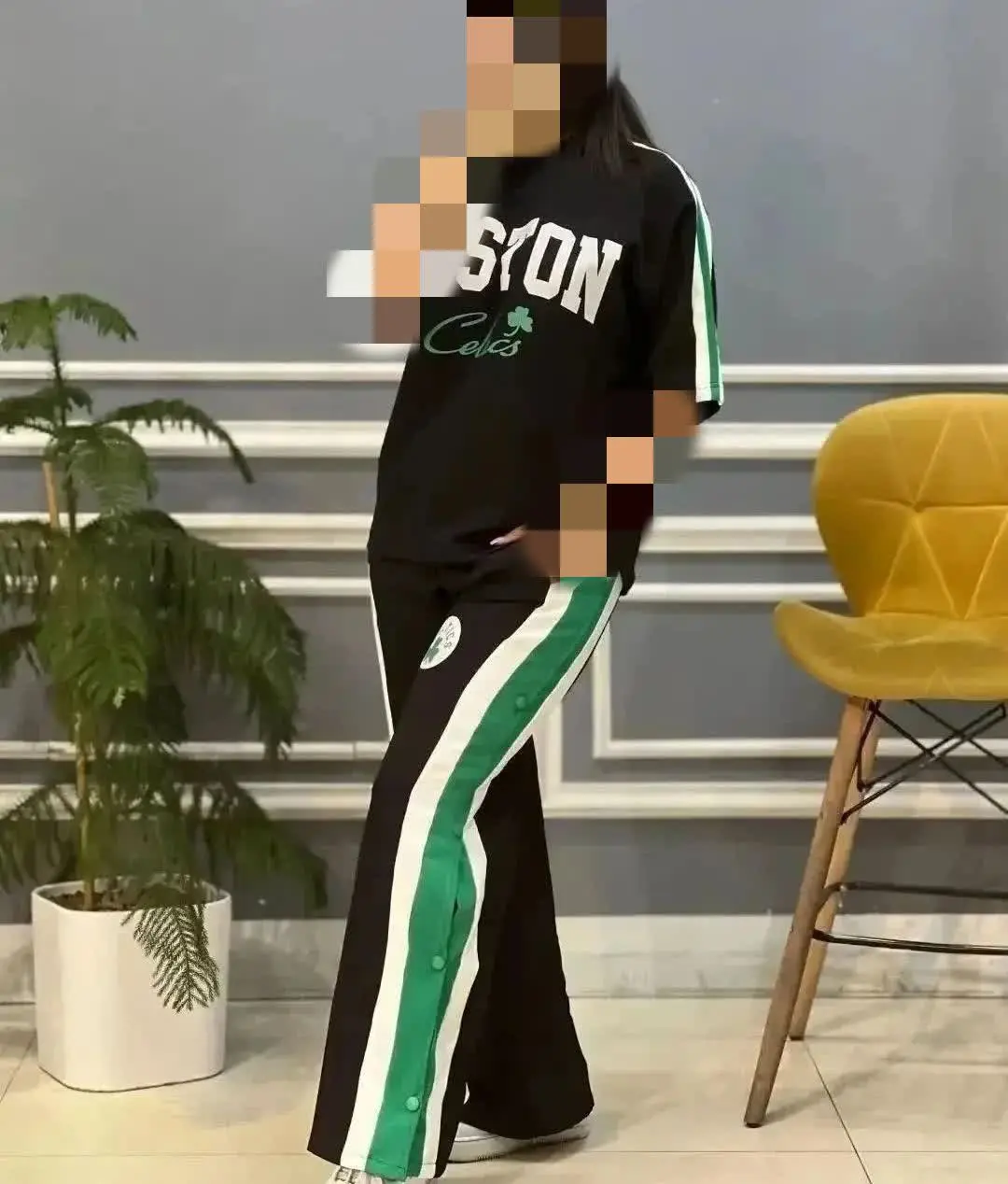 ❤️تیشرت و شلوار بگ بیرون پوش BOSTON
