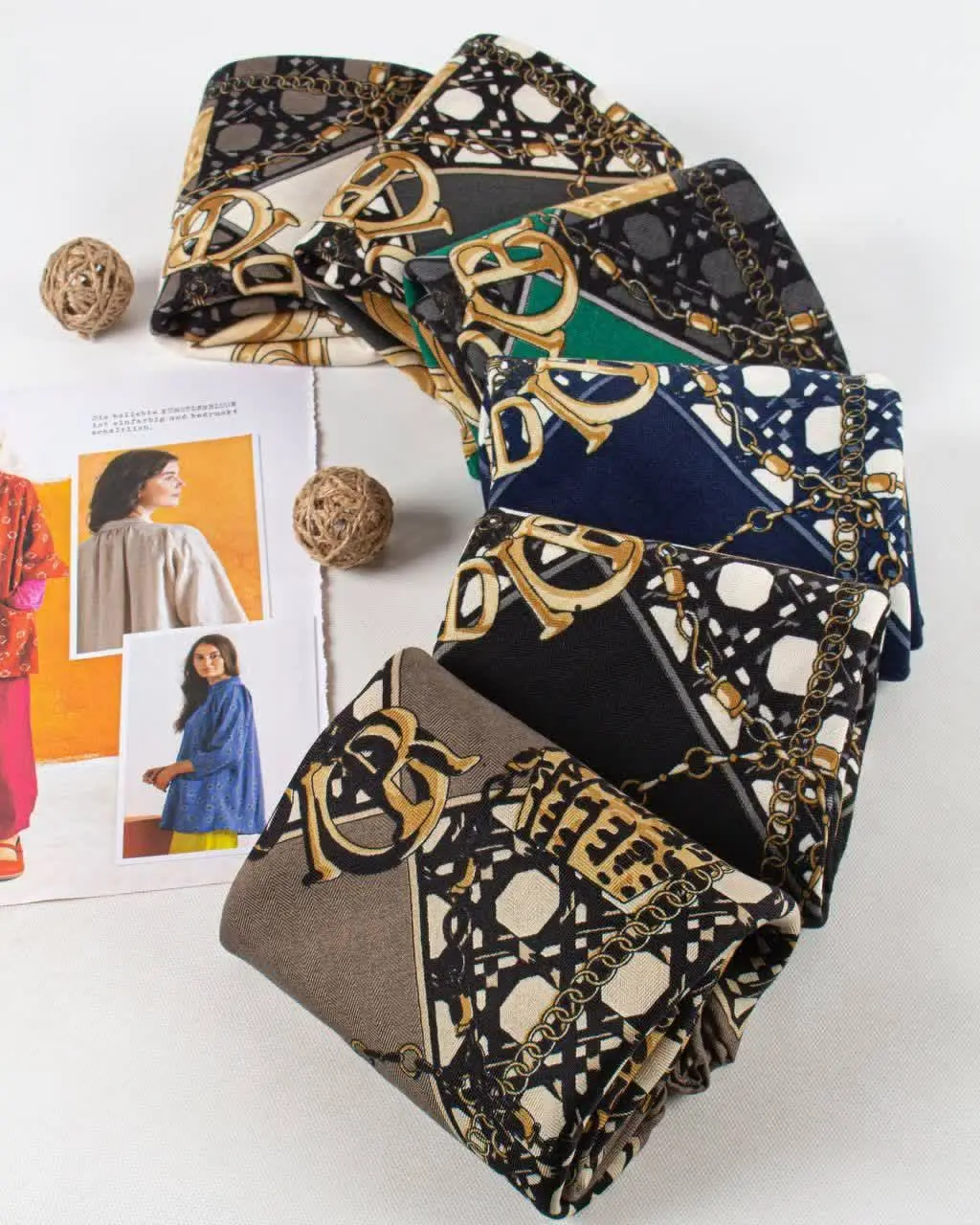 📌روسری نخی جنس عالی 
