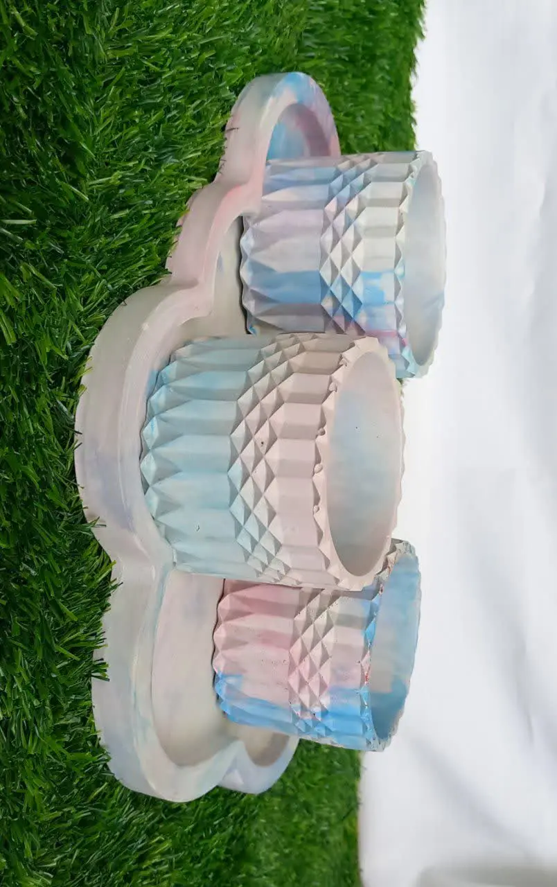 ✨ست گلدان طرح ماربل✨
