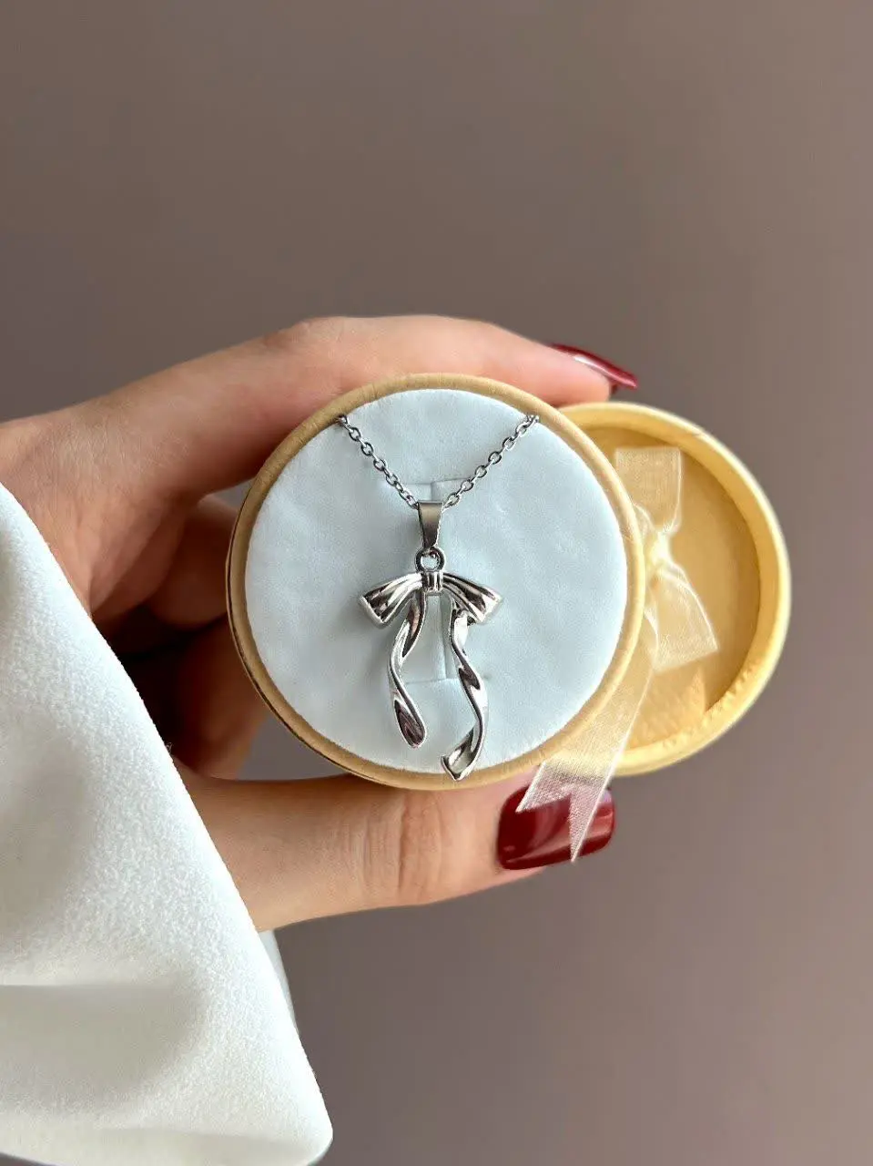 💍گردنبند پاپیون بسیار زیبا 🤗