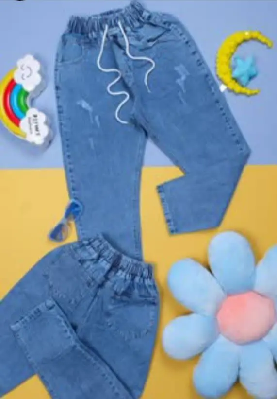 شلوار لی پراسلپ آبی. جنس عا...