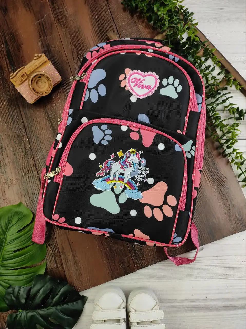 کوله پشتی دخترانه کارتونی
