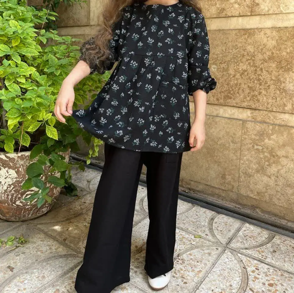 نام: شومیز شلوار گل دار
