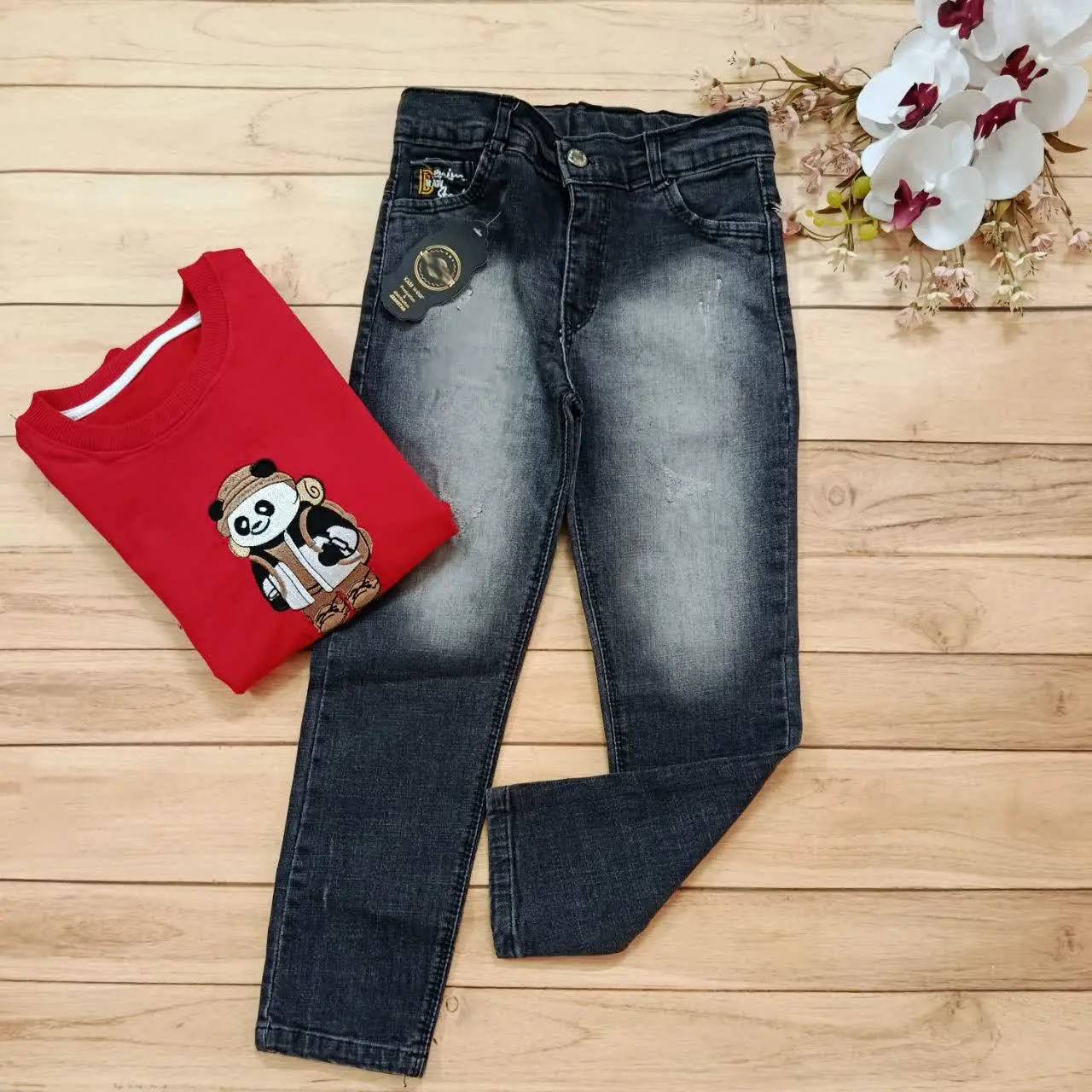 شلوار جین مدل راستا