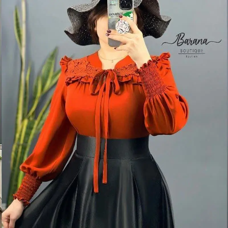 شومیز مجلسی کرپ الیزه پک: بسته بندی ۳ عددی
