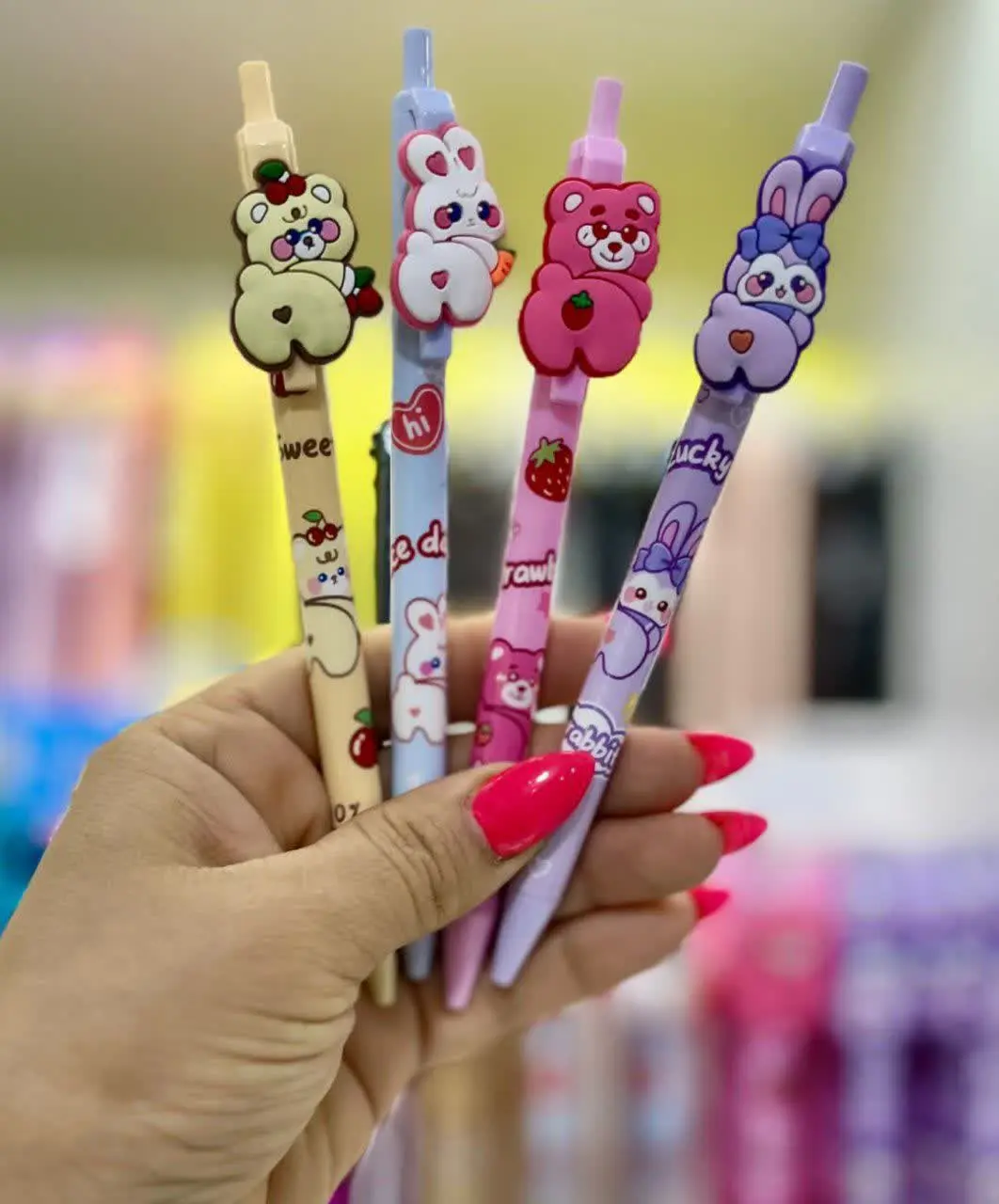 مداد نوکی فانتزی عروسکی
